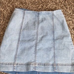 Denim skirt